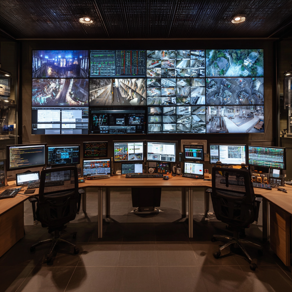 Central Control Room - Mall Security